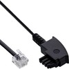 InLine® 18602 Cable for DSL Splitter TAE-F Male to Western