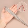 sourcing map 4pcs Upholstery Needles 3mm Diameter 150mm (5.91") Extra