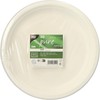 PAPSTAR 50 Plates, Sugar Cane Pure Undivided Diameter 26 cm