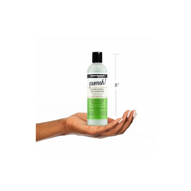 Aunt Jackies Quench, Moisture Intensive Leave-in Conditioner, Ultra-Hydrating, Deep Moisture