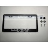 SIGNWERKZ Glowing Corvette Racing Carbon Fiber Printed Stainless Steel license