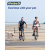 iPetba Dog Bike Leash - Hands-Free Bike Attachment for Dogs,