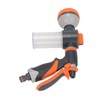 Garden Hose Nozzle 8 Spray Pattern Hose Hand Sprayer for