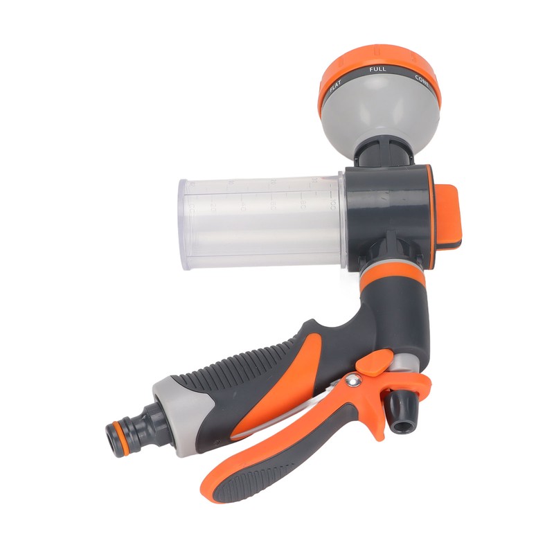 Garden Hose Nozzle 8 Spray Pattern Hose Hand Sprayer for