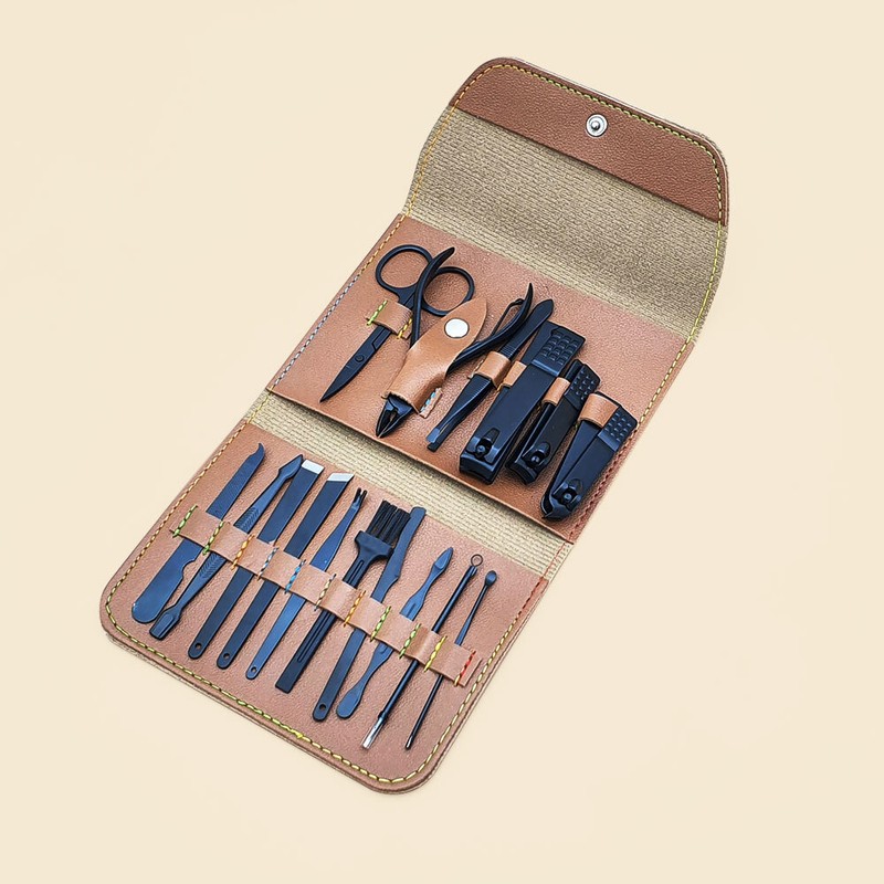 Cellretem Partners Nail Clipper Set, Premium Nail Clipper 16-Piece Set