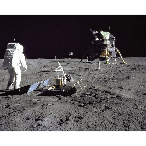 New 8x10 Photo: Buzz Aldrin at Sea of Tranquility, Apollo 11