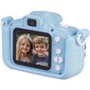 Playtastic Selfie-Kinderkamera, 2''-IPS-Display, 1080p, USB-C, Weltall-Hülle blau