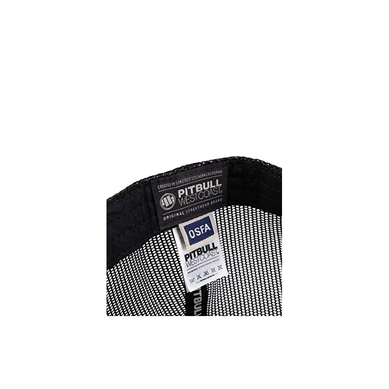 Pit Bull West Coast Cap Snapback Flat Mesh Dogs, Camouflage