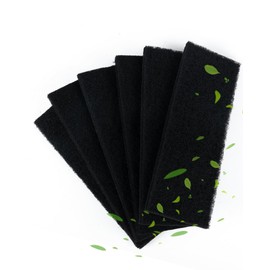 6 Pack Carbon Filters Replacement Compatible with Litter-Robot 3, Activated Carbon to Absorb Odors, LR 3 Accessories and Necessities