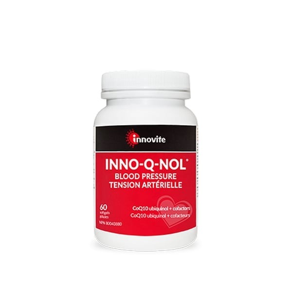 Innovite Inno-Q-Nol coQ10 Ubiquinol 100 mg 60 softgels