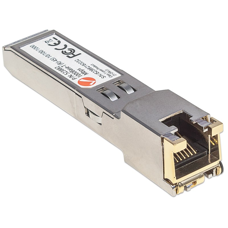 Intellinet Gigabit SFP Mini GBIC Transceiver for Fibre Optic Cable
