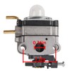MOTOALL 753-06258A 75306258A Carburetor Carb with Air Filter Primer Bulb