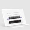 Auto Fan False Eyelashes Women Professional Salon Black Volume False
