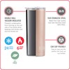 BYO by BUILT 20 Ounce Double Wall Stainless Steel Tumbler