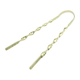 Fenix Cycles Sissy Bar Flat Twisted, Sizes (Gold, for 20" Bikes)