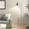 Hsyile Contemporary Modern Creative Floor Lamp with a Table,Suitable for