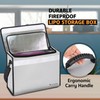 Thermal Insulated Fireproof Document Bag – Large Fireproof & Waterproof