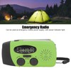 Hand Crank Solar Radio Multifunctional Emergency Radio LED Radio with