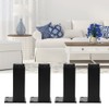 4pcs Aluminum Alloy Adjustable Feet Sofa Bed Foot Legs Support