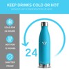 Stainless Steel Drinking Bottle, 750 ml, BPA-Free, Leak-Proof, 24 Hours