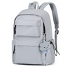FIORETTO Backpack Womens School Bag Girls Boys, Lightweight Water-Resistant Fits