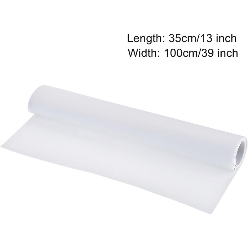 MACHSWON White EVA Foam Sheets 13 x 39 Inch 1mm
