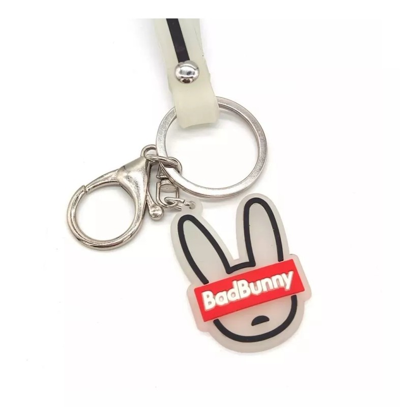 Conejo Malo Llavero Bad Bunny Luminoso Colgante Conejo Malo