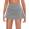 Soothfeel Pleated Tennis Skirt for Women with Pockets Women's High