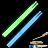4 Pares Baquetas Luminosas Baquetas Para Tambor 5a Bateria Mixto