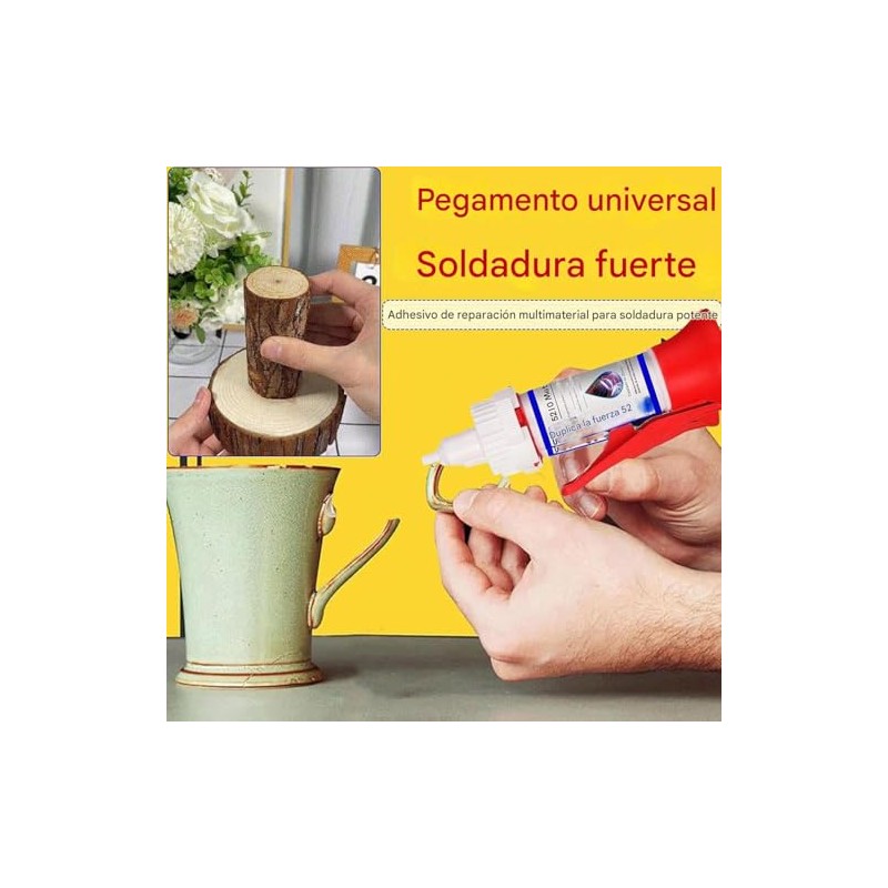 Super Pegamento Sellante Reparador de Secado Rápido
