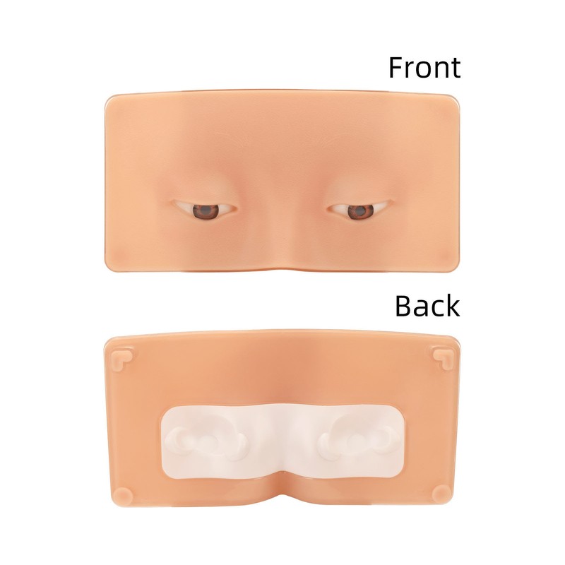 3D Makeup Practice Face Professional Silicone Face Eye Makeup Practice