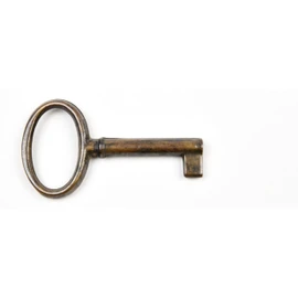 Furniture Key Antique Style Furniture Bronzed Replacement Key Blank Brass Patina 3012/32.01