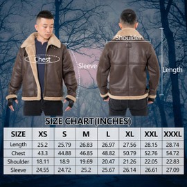 Mifidy Leon Kennedy Jacket, Men's leather Faux Leather Jackets Coats Brown Motorcycle Comfort Durable Coat Cosplay Costume Outfit Warm X-Large