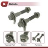 HEROFFIX Suspension Camber Bolt Eccentric Bolt Kit 0.55" 35CrMoA Green