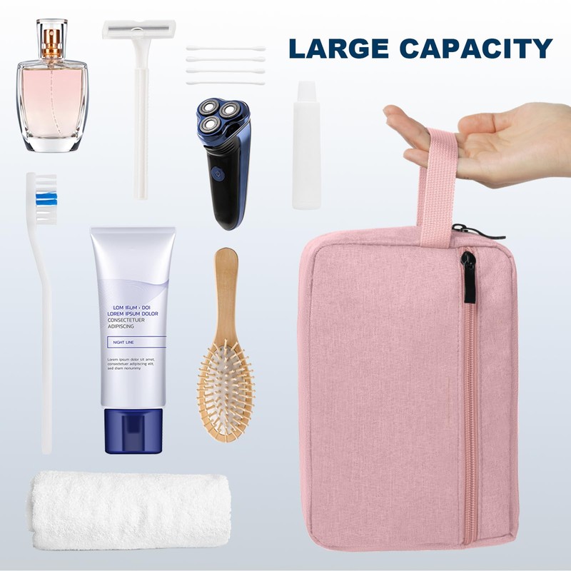 Aucuu Toiletry Bag for Men and Women, Travel Wash Bag,