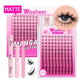 Wosheer Kit De Extensiones Pestañas 8-18mm Pestañas (matte)