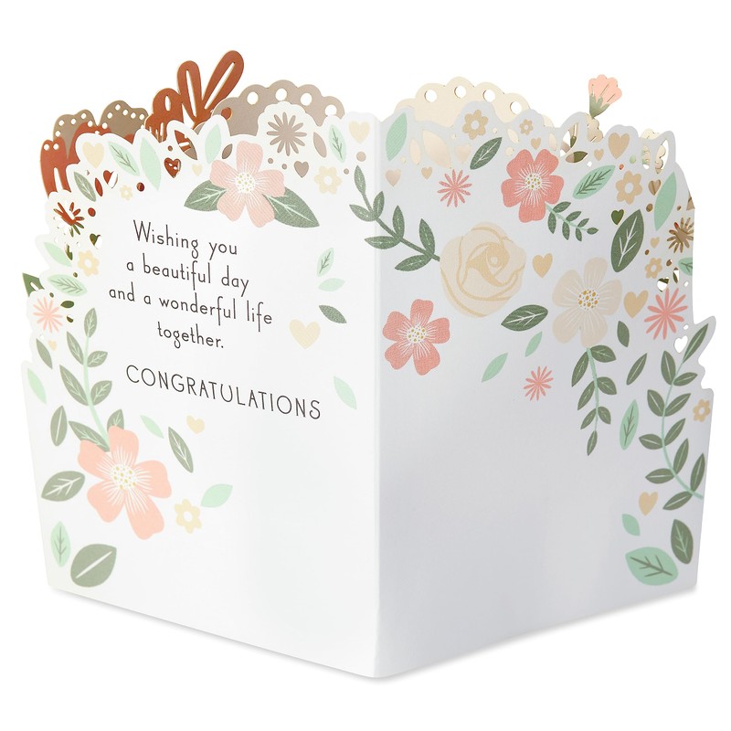 American Greetings Pop Up Wedding Card (A Wonderful Life)