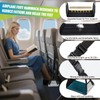 Foot Hammock for Plane Travel, No Collapse Thickened Bamboo Airplane