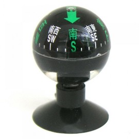 Suction type fixed compass (B-8236) outdoor activities (camping mountaineering travel leisure tool) A2468 5ea