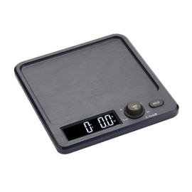 Taylor Pro Large Display Digital Dual Kitchen Scales, 5kg, Black