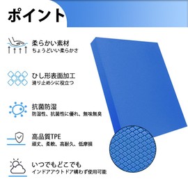 Balance Pad, Balance Disc, Balance Cushion, Anti-slip, Cushion Foam Mat, Core Training, Balance Training, Knee Pads, Fitness, Exercise, Yoga Assistance, Pilates, Diet, Pilates, Yoga Cushion, Indoor