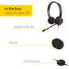Jabra Evolve 30 II MS Auriculares estéreo con Cable y