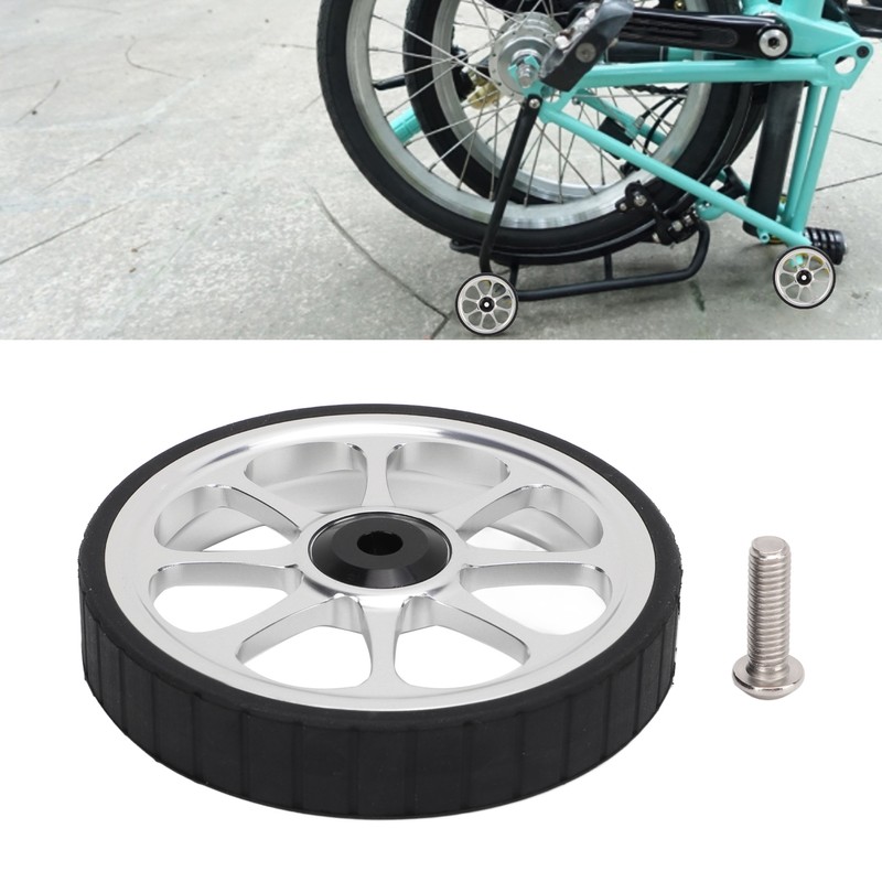 Aluminum Alloy Folding Bike Easy Wheel 82mm Widened Bearing Easy