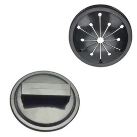 3 Inch Garbage Disposal Splash Guard Collar Sink Stopper Universal Rubber Food Waste Disposer Sink Garbage Disposal Splash Guard and Drain Plug for Whirlaway, Waste King, Sinkmaster and GE Models