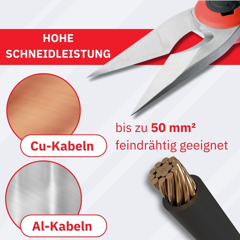 Intercable Kabelschneiderschere mit Safetybox, 16020-F1