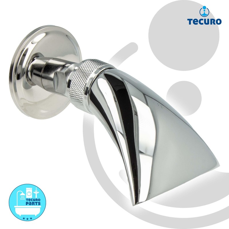 Splash Shower Head for Sauna Area, Heavy 1/2 Brass Design