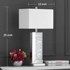 PARTPHONER Modern Mirror Table Lamp Set of 2 - Touch