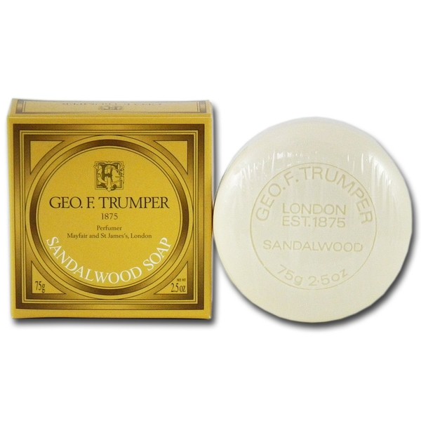 Geo F Trumper Mens Long Lasting Sandalwood Hand Soaps in