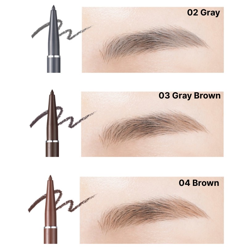 TONYMOLY Lovely Eyebrow Pencil 0.1g, Type:05 Black Brown