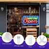 Neon We Are Open Signs for Business, 16.5''x 9'' Open